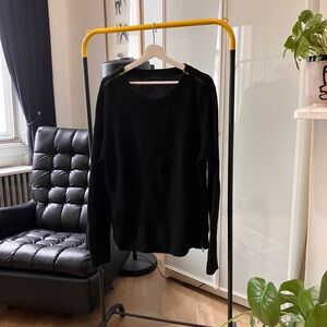 J.Crew Black Sweater with zipper details